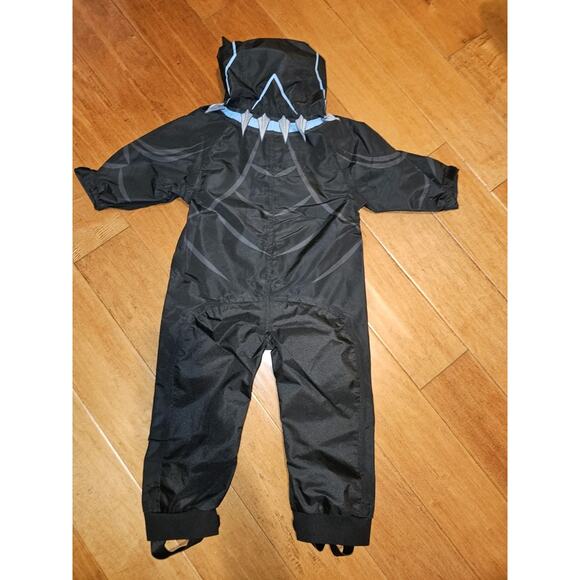 NWT! Cuddle Club Marvel Rain Suit Black Panther 18-24 mo. - Picture 3 of 7